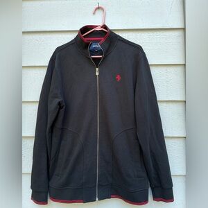 Ferrari Jacket, Black with Red Trim, Men’s Size XL
